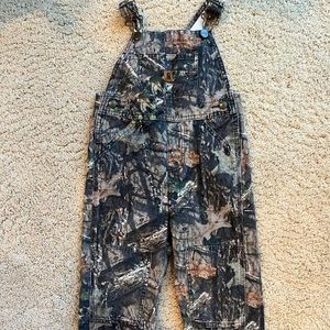 Toddler Carhartt Camouflage Overalls Size 4t